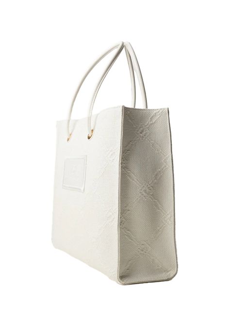 Borsa Elisabetta Franchi donna BS82A52E2360 avorio rafia ELISABETTA FRANCHI | Borse | BS82A52E2360